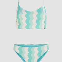 O'Neill Beach Vintage Midles Rita Bikini-Set | Blue Big Waves