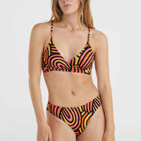 Baay Maoi Bikini-Set | Orange Rainbow Stripe