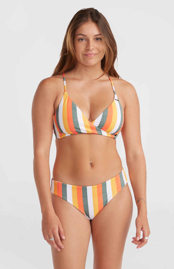 Baay Maoi Bikini-Set | Orange Multistripe
