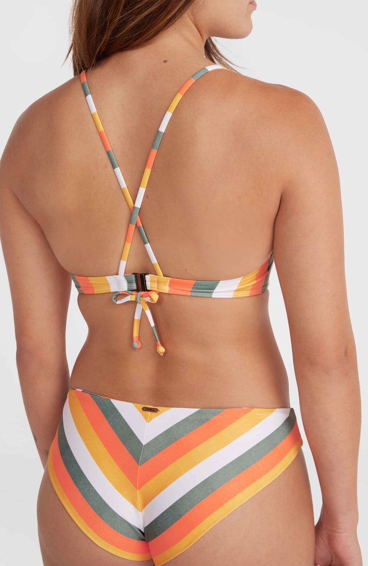 Baay Maoi Bikini-Set | Orange Multistripe