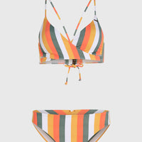 Baay Maoi Bikini-Set | Orange Multistripe