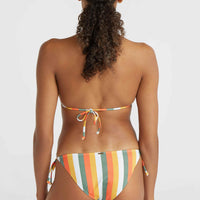 Capri Bondey Bikini-Set | Orange Multistripe