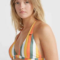 Marga Rita Bikini-Set | Orange Multistripe