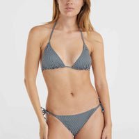 Essentials Capri Bondey Bikini-Set | Black Simple Stripe