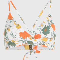 Baay Bikini-Oberteil | White Tropical Flower