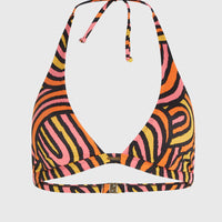 Marga Bikini-Oberteil | Orange Rainbow Stripe
