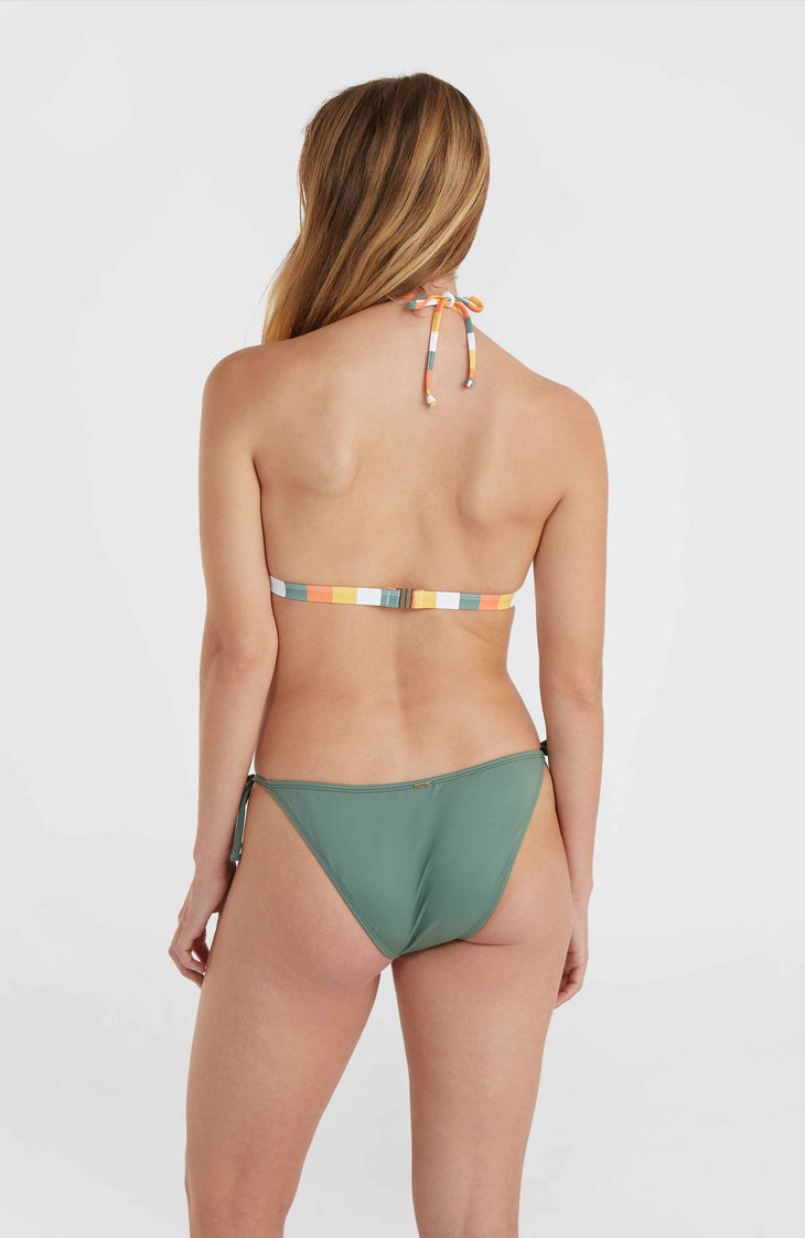 Marga Bikini-Oberteil | Orange Multistripe