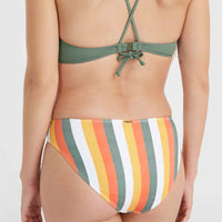 Rita Bikinihose | Orange Multistripe