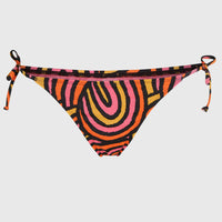 Bondey Bikinihose | Orange Rainbow Stripe