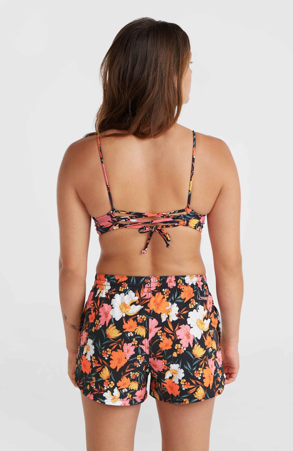 Anglet 11'' Badehose | Black Bluemchen