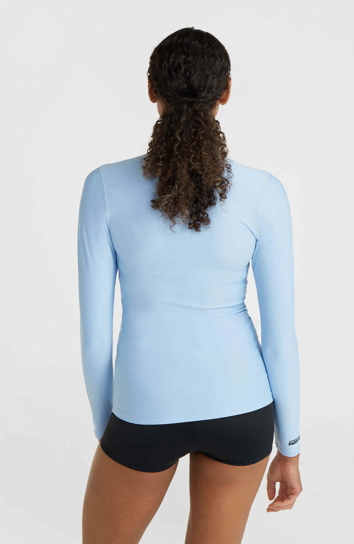 Essentials Bidart Longsleeve-Schwimmshirt | Melody Blue