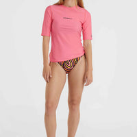 Essentials Bidart Shortsleeve-Schwimmshirt | Perfectly Pink