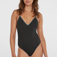 Saltwater Jaida Crochet Badeanzug | Black Out