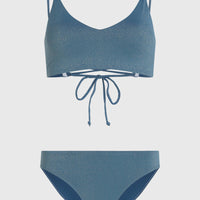 Beach Vintage Midles Rita Bikini-Set | Copen Blue