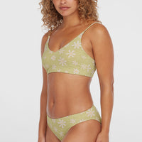 Beach Vintage Midles Rita Bikini-Set | Green Daisyline