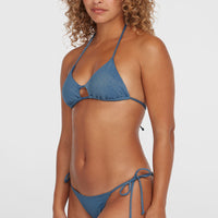 Beach Vintage Madrid Maracas Bikini-Set | Copen Blue