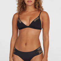 Seaside Boulder Bikini-Set mit Stickerei | Black Out