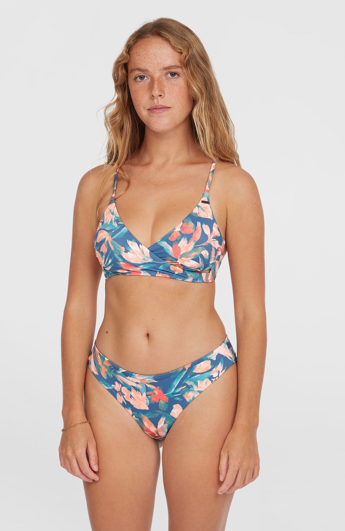 Essentials Baay Maoi Bikini-Set | Blue Painted Tropics