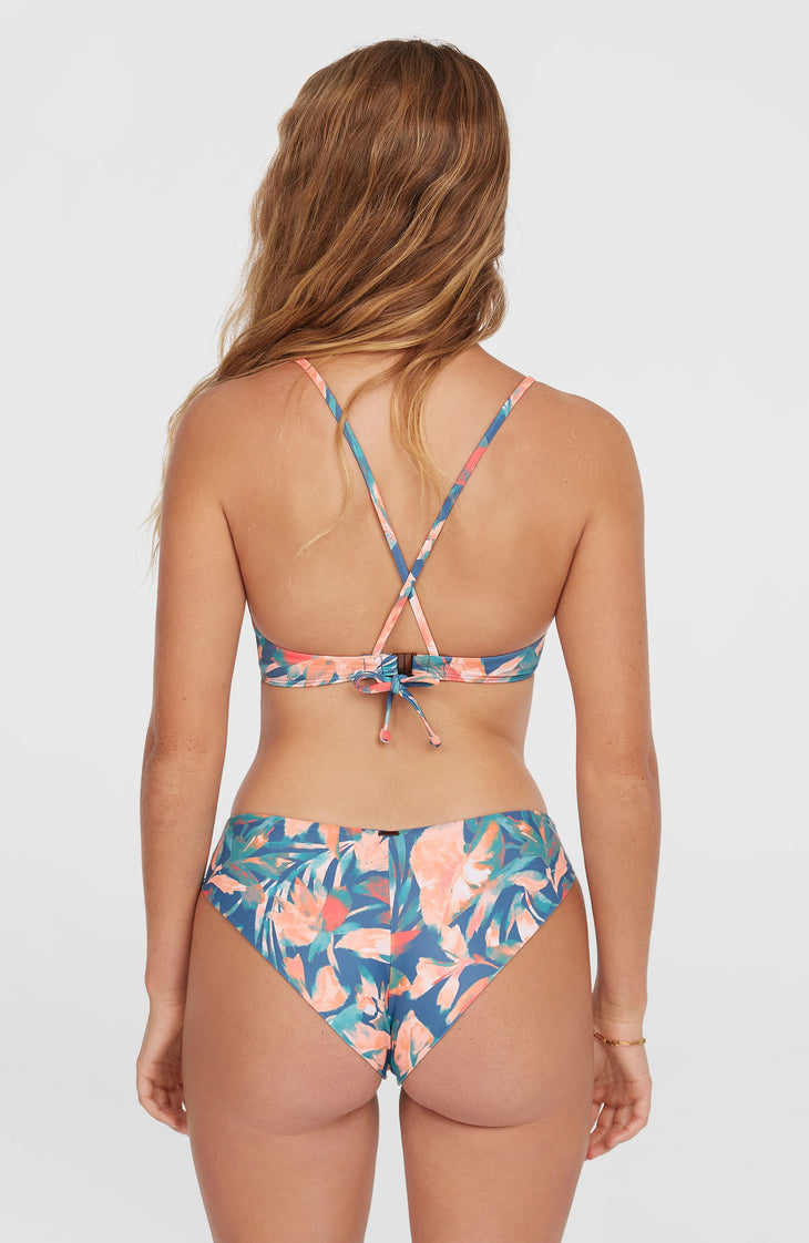 Essentials Baay Maoi Bikini-Set | Blue Painted Tropics