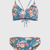 Essentials Baay Maoi Bikini-Set | Blue Painted Tropics