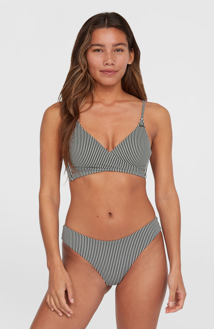 Essentials Baay Maoi Bikini-Set | Black Simple Stripe