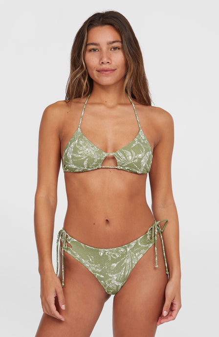 Madrid Jensen Bikini-Set | Green Textured Jungle