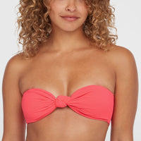 Knot Bandeau Matira Bikini-Set | Pink Flamingo