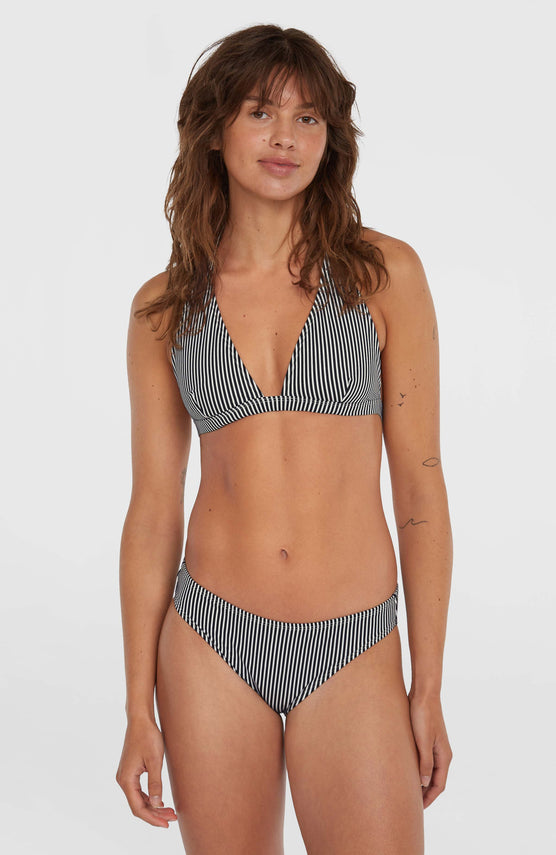 Essentials Marga Cruz Bikini-Set | Black Simple Stripe