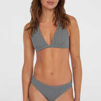 Essentials Maria Cruz Bikini-Set | Black Simple Stripe