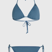 Essentials Capri Bondey Bikini-Set | Copen Blue