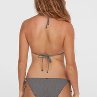 Essentials Capri Bondey Bikini-Set | Black Simple Stripe