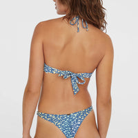 Embry Bikini-Oberteil | Yellow Animal Blur