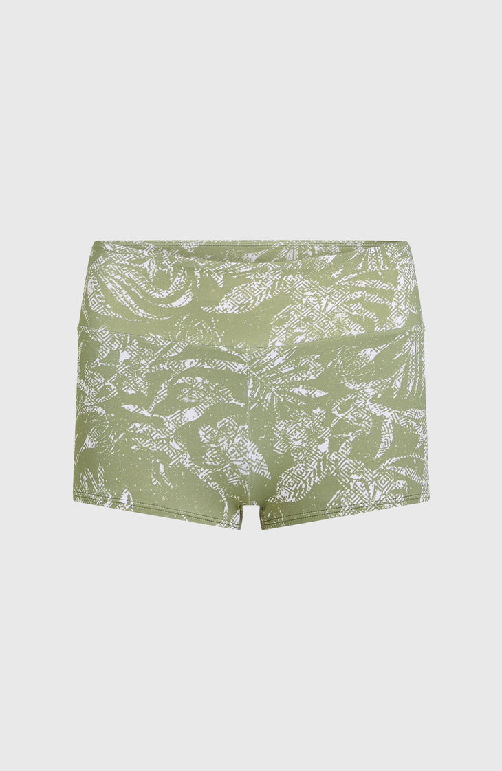 Grenada Bikinihose | Green Textured Jungle
