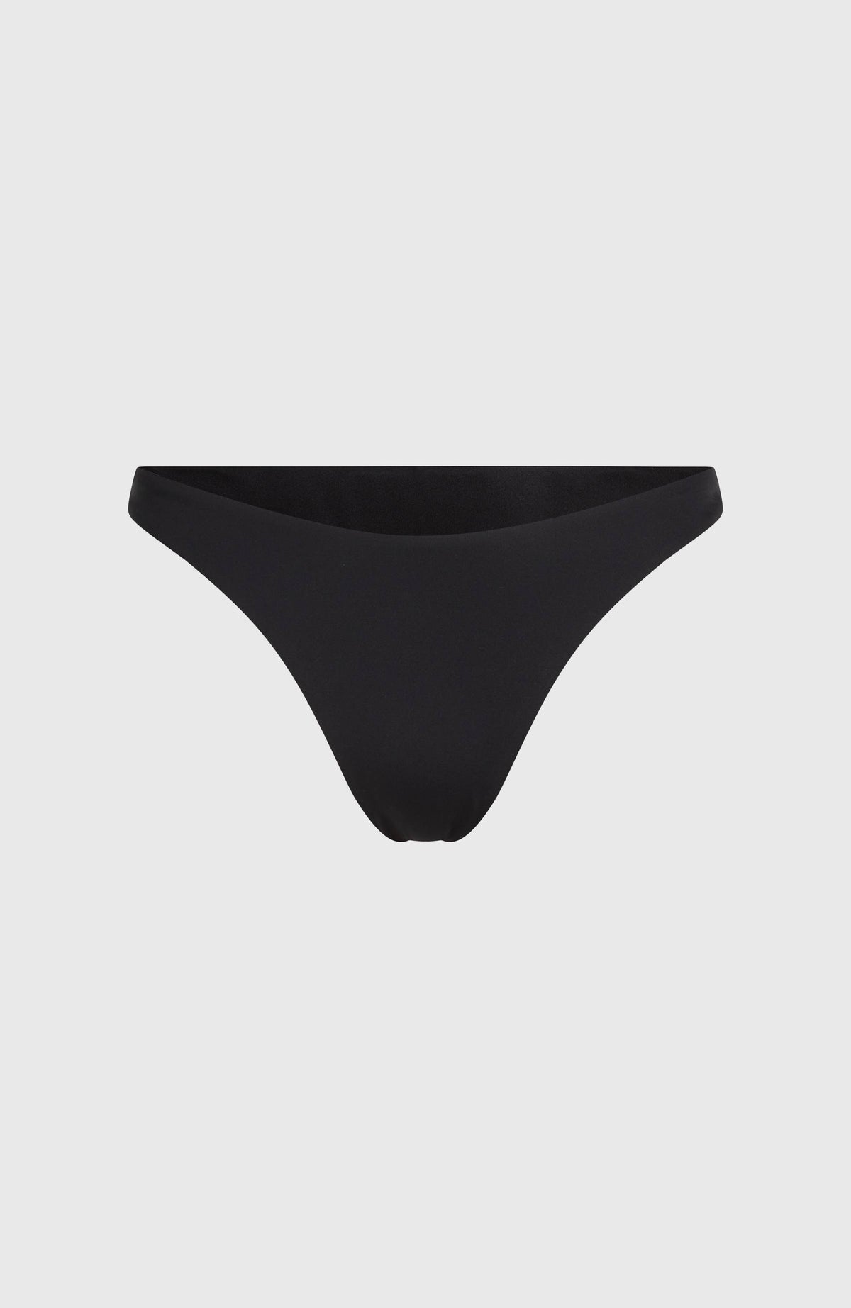 Skye Bikinihose für Damen, schwarz, flach liegend von vorne
