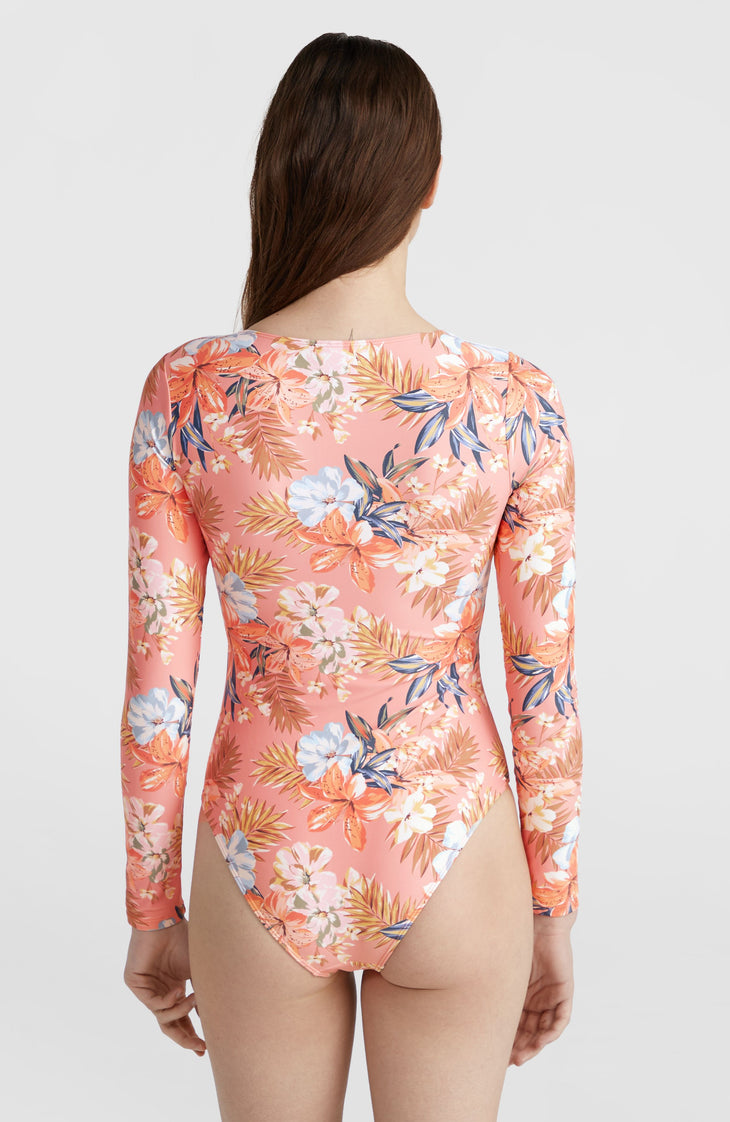 Punta Tropical Key West Badeanzug | Canyon Clay Flower AOP