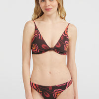 O'Riginals Pismo Flamenco Bikini-Set | Brown Originals Flower