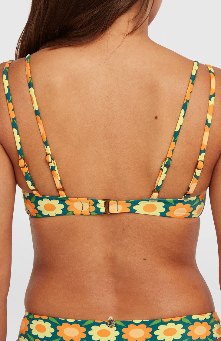 O'Riginals Bikini-Set | Green Retro Flower