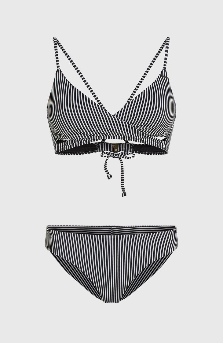 Essentials Baay Maoi Bikini-Set | Black Micro Stripe