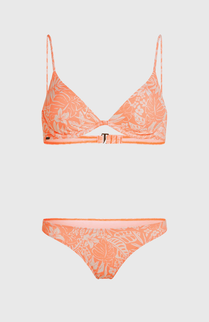 Honopu Rockey Bikini-Set | Peach Island Sky
