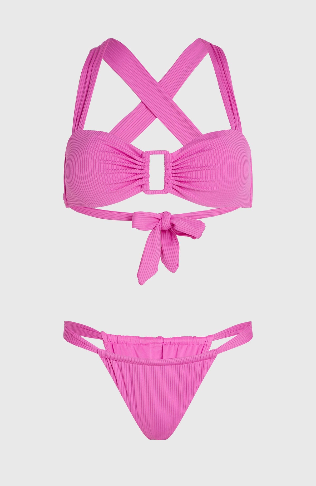 Annie Bikini-Set | Electric Fuschia