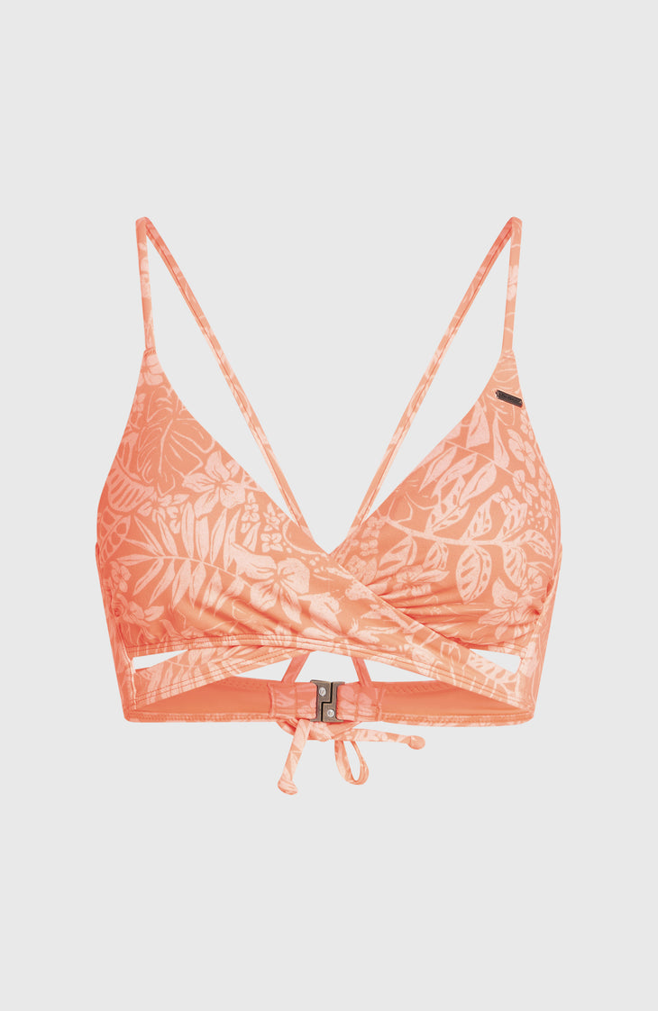 Baay Bikini-Oberteil | Peach Island Sky