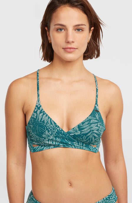 Baay Bikini-Oberteil | Green Island Sky