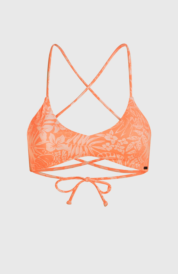 Huntington Bralette Bikini-Oberteil | Peach Island Sky