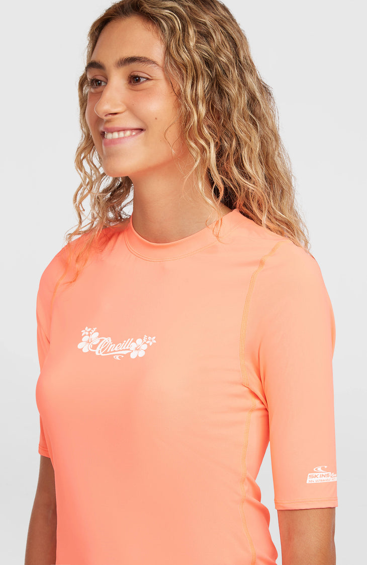 O'Neill Shortsleeve-Schwimmshirt | Funky Peach