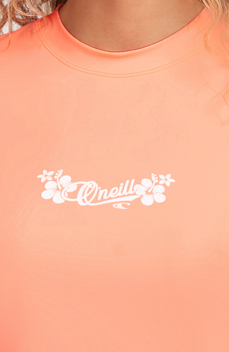 O'Neill Shortsleeve-Schwimmshirt | Funky Peach