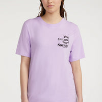 Future Surf Society T-Shirt | Purple Rose