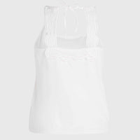 Essentials Ava Tanktop mit Spitze | Snow White