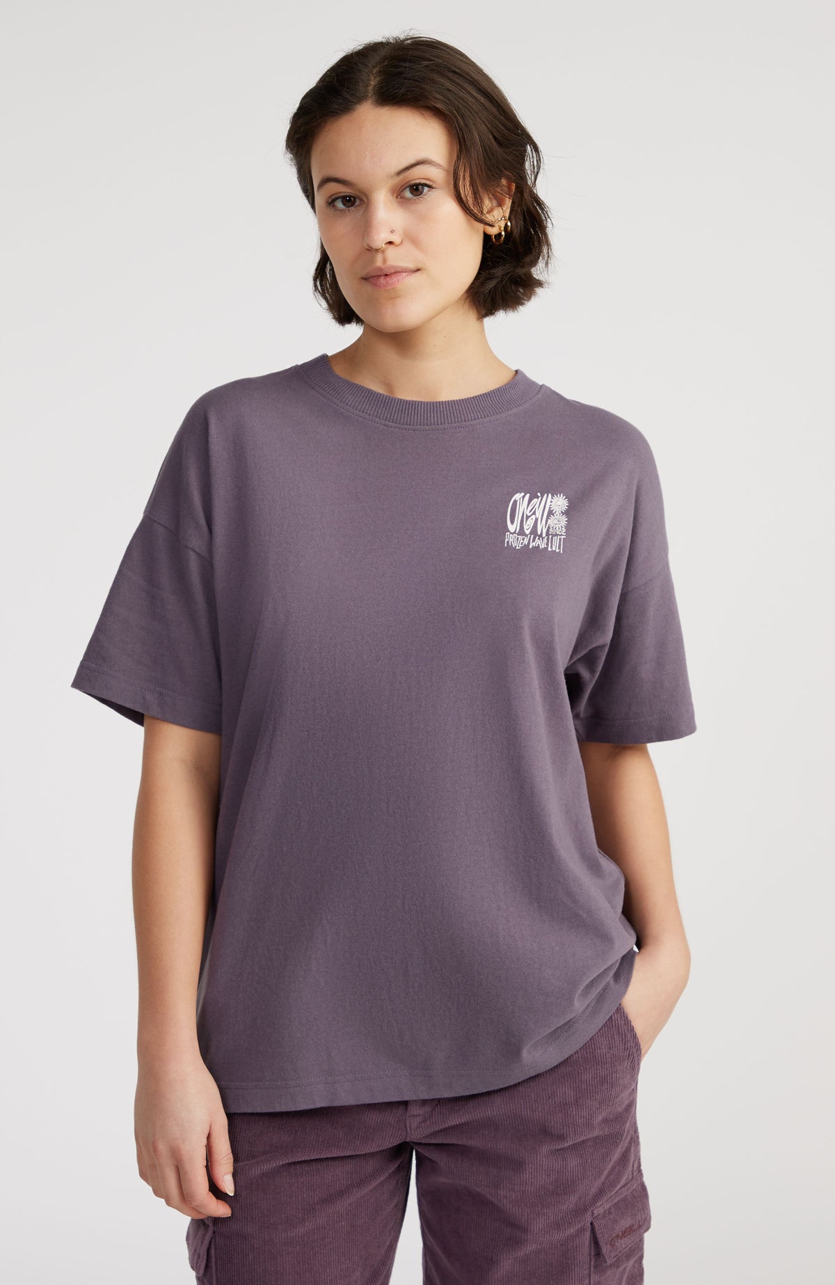 Lockeres Surf Heroes T-Shirt | Mauve Miracle