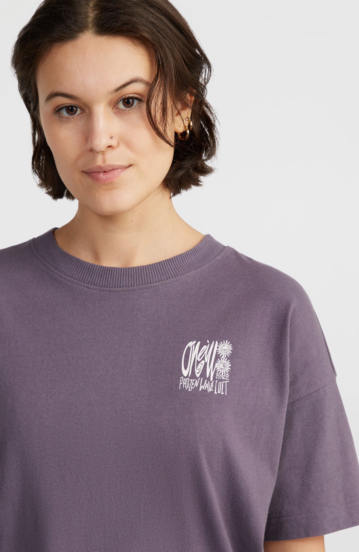 Lockeres Surf Heroes T-Shirt | Mauve Miracle
