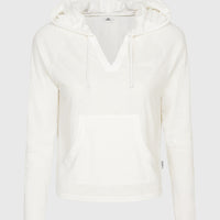 Essentials Langarm-Hoodie | Snow White
